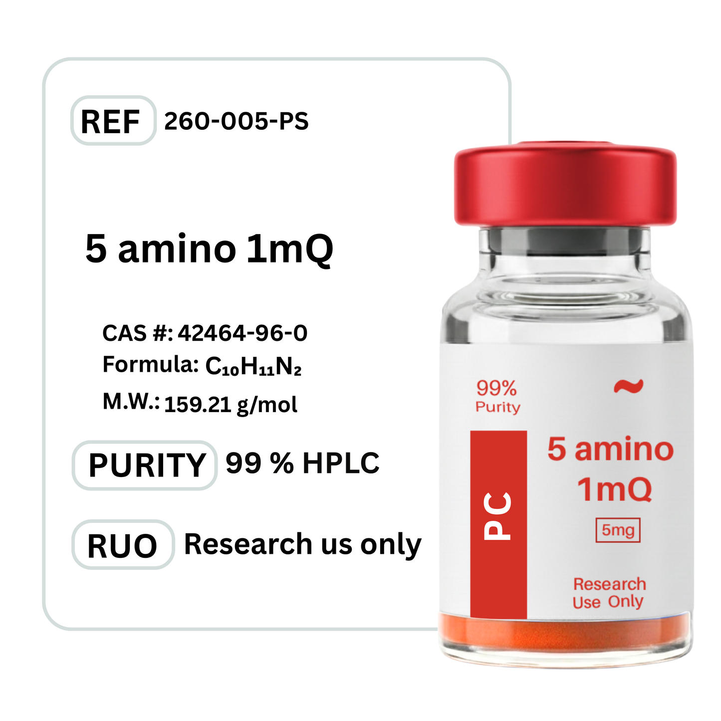 5-Amino-1MQ – Toronto Peptides (PC)