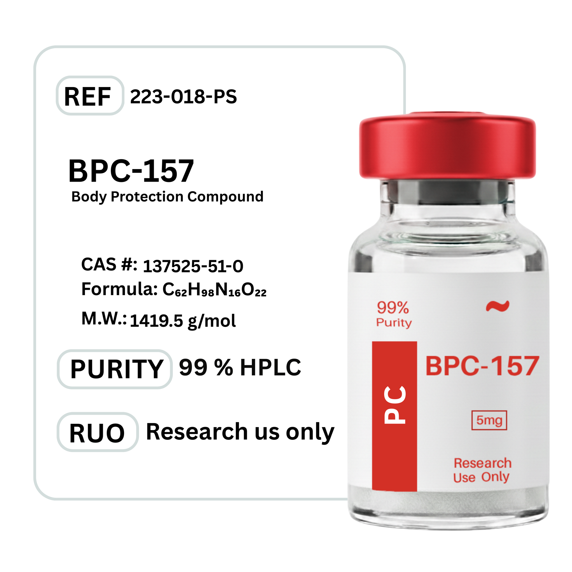 BPC-157 Toronto Peptides (PC) BPC-157 Toronto Peptides (PC)